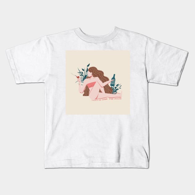 Cheers Kids T-Shirt by samsum.art